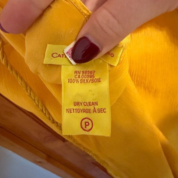Catherine Malandrino Yellow Swing Dress - Picture 8 of 8
